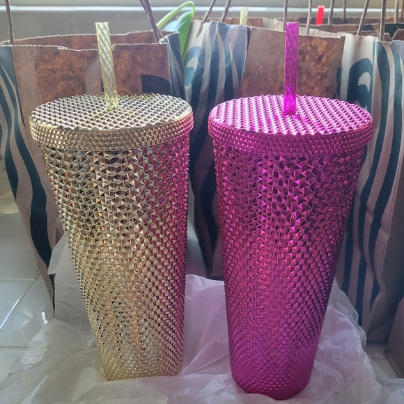 Starbucks Kitchen Starbucks Studded Tumblers Poshmark